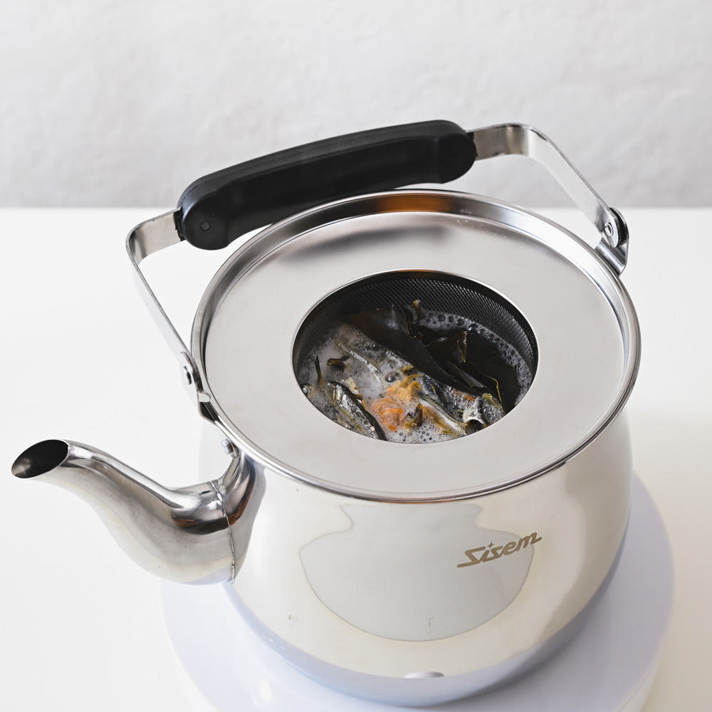 SISEM stainless steel kettle pot with infuser
