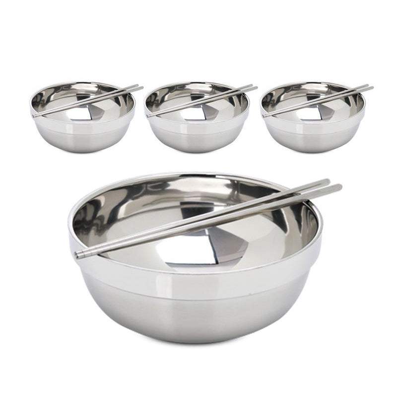 SISEM stainless steel bowl set